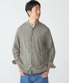 SHIPS / シップス シャツ・ブラウス | SHIPS: インディア バンドカラー ロングスリーブ シャツ