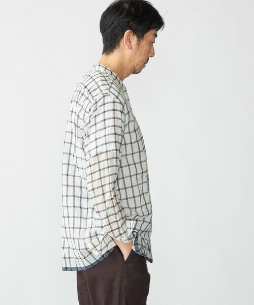 SHIPS / シップス シャツ・ブラウス | SHIPS: インディア バンドカラー ロングスリーブ シャツ | 詳細8