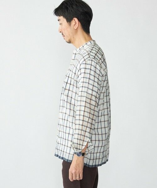 SHIPS / シップス シャツ・ブラウス | SHIPS: インディア バンドカラー ロングスリーブ シャツ | 詳細6