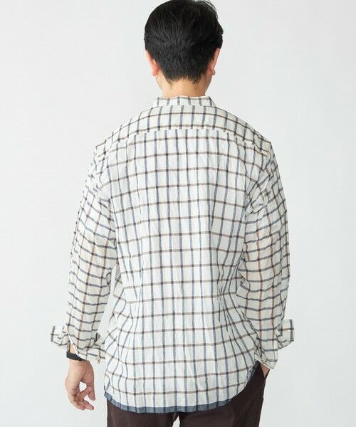 SHIPS / シップス シャツ・ブラウス | SHIPS: インディア バンドカラー ロングスリーブ シャツ | 詳細7