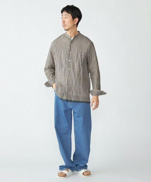 SHIPS / シップス シャツ・ブラウス | SHIPS: インディア バンドカラー ロングスリーブ シャツ | 詳細13