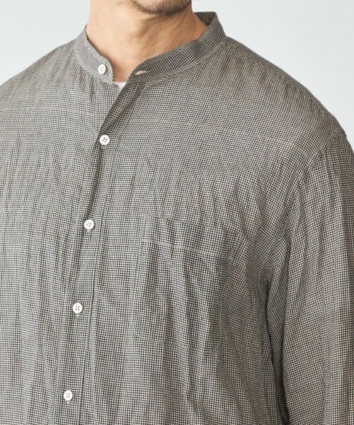 SHIPS / シップス シャツ・ブラウス | SHIPS: インディア バンドカラー ロングスリーブ シャツ | 詳細15