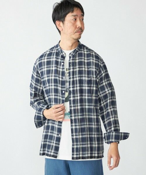 SHIPS / シップス シャツ・ブラウス | SHIPS: インディア バンドカラー ロングスリーブ シャツ | 詳細20