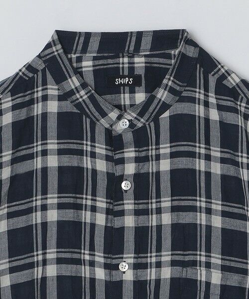 SHIPS / シップス シャツ・ブラウス | SHIPS: インディア バンドカラー ロングスリーブ シャツ | 詳細25