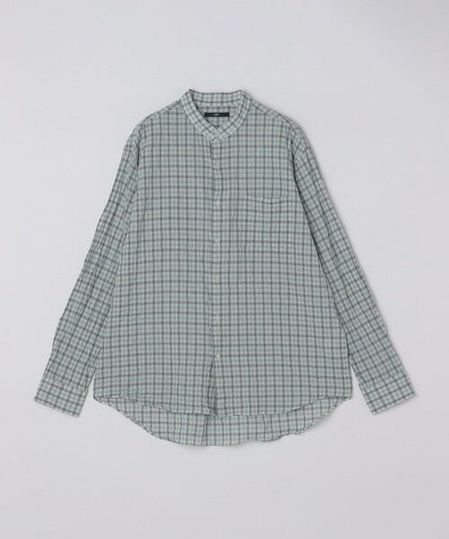 SHIPS / シップス シャツ・ブラウス | SHIPS: エアー サッカー リラックス バンドカラー シャツ | 詳細9