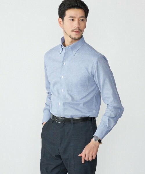 SHIPS / シップス シャツ・ブラウス | SHIPS: イタリアン ボタンダウン カラミ ソリッド シャツ | 詳細22