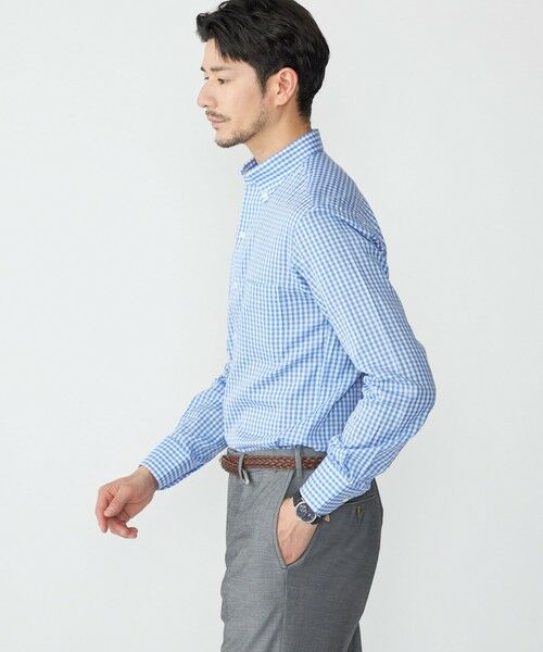 SHIPS / シップス シャツ・ブラウス | SHIPS: イタリアン ボタンダウン パナマ ギンガムチェック シャツ | 詳細2