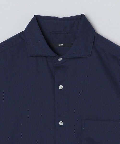SHIPS / シップス シャツ・ブラウス | SHIPS: アイスコットン からみ織り セミワイドカラー シャツ | 詳細7