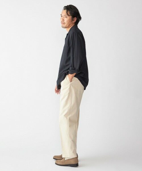 SHIPS / シップス シャツ・ブラウス | Southwick Gate Label: TW エンボス ロングスリーブ キャンプシャツ | 詳細5