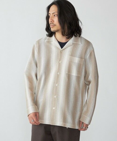 SHIPS / シップス シャツ・ブラウス | SHIPS: ハニカム メッシュ シャツ アウター | 詳細2