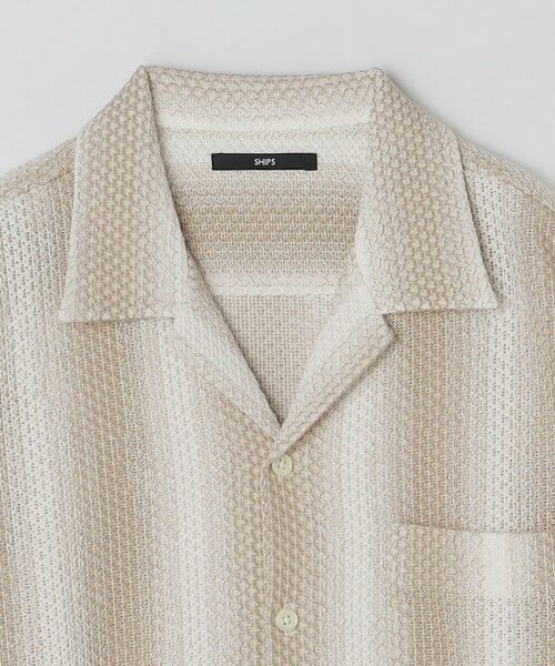 SHIPS / シップス シャツ・ブラウス | SHIPS: ハニカム メッシュ シャツ アウター | 詳細5