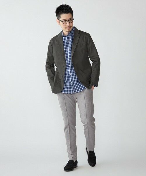 SHIPS / シップス シャツ・ブラウス | SHIPS: ワイドカラー ネイビー バリエーション チェック シャツ | 詳細26