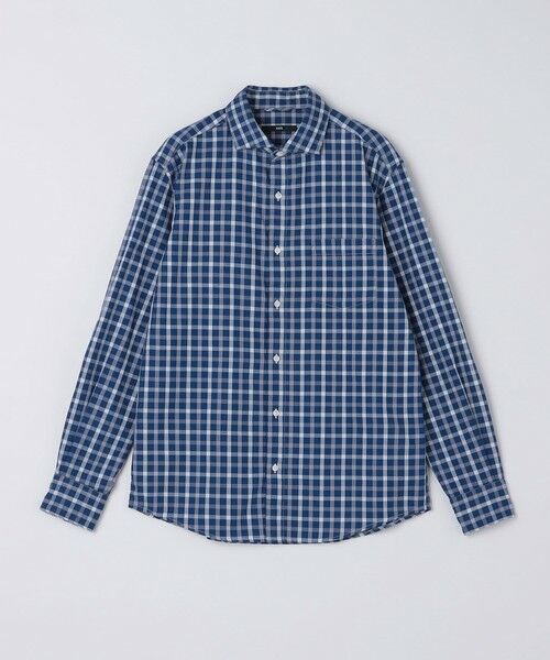 SHIPS / シップス シャツ・ブラウス | SHIPS: ワイドカラー ネイビー バリエーション チェック シャツ | 詳細27