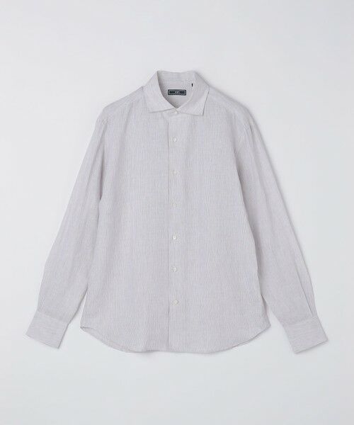 SHIPS / シップス シャツ・ブラウス | SHIPS: ウォッシュド リネン ストライプ シャツ | 詳細2