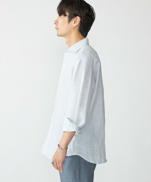 SHIPS / シップス シャツ・ブラウス | SHIPS: ウォッシュド リネン ストライプ シャツ | 詳細4