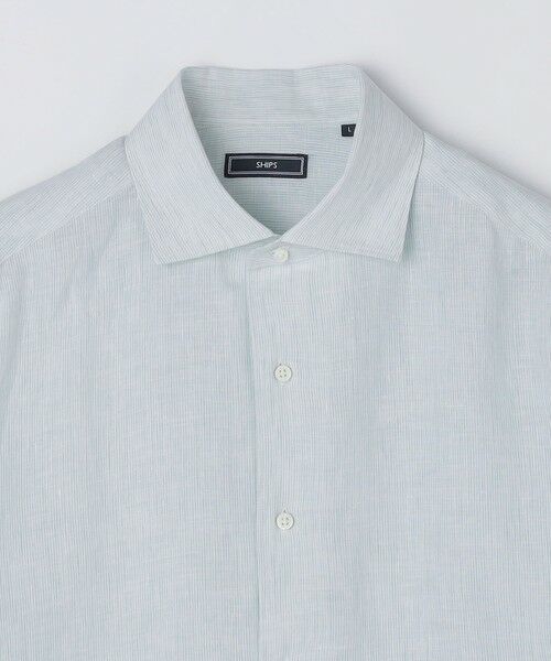 SHIPS / シップス シャツ・ブラウス | SHIPS: ウォッシュド リネン ストライプ シャツ | 詳細13