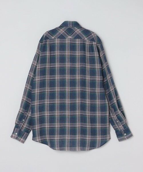 SHIPS / シップス シャツ・ブラウス | CORDINGS: リネン チェック シャツ | 詳細1