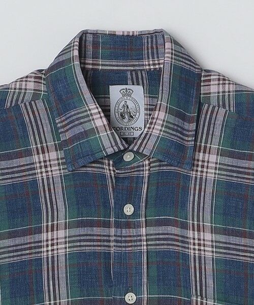 SHIPS / シップス シャツ・ブラウス | CORDINGS: リネン チェック シャツ | 詳細2
