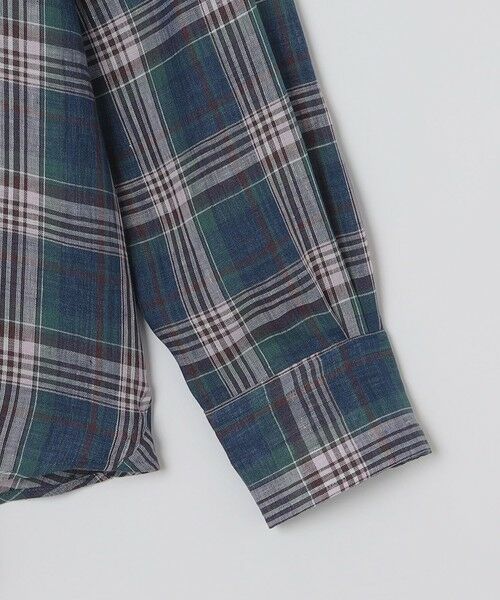 SHIPS / シップス シャツ・ブラウス | CORDINGS: リネン チェック シャツ | 詳細3