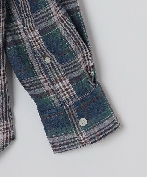 SHIPS / シップス シャツ・ブラウス | CORDINGS: リネン チェック シャツ | 詳細4