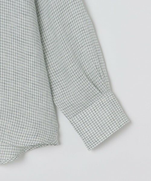 SHIPS / シップス シャツ・ブラウス | CORDINGS: リネン グラフチェック シャツ | 詳細3