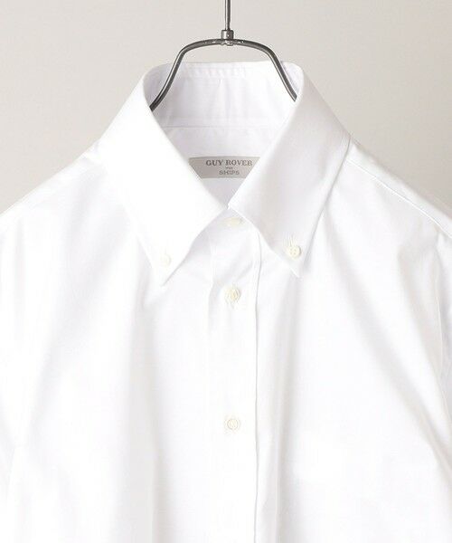 SHIPS / シップス シャツ・ブラウス | 【SHIPS別注】GUY ROVER: オックスフォード 無地 ボタンダウン シャツ | 詳細2