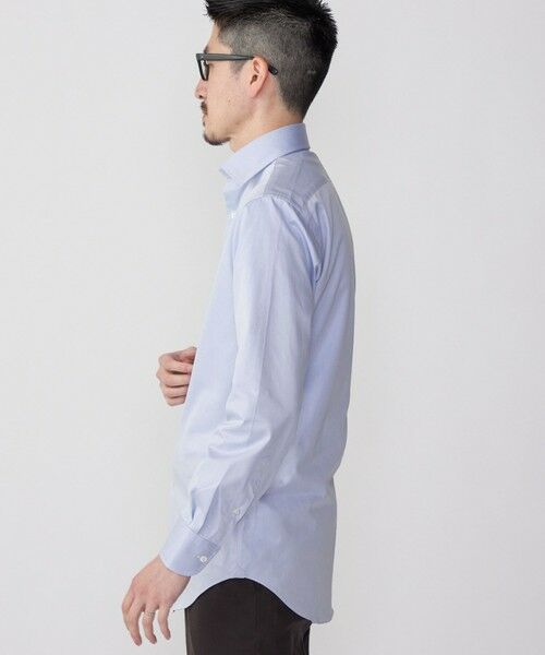 SHIPS / シップス シャツ・ブラウス | SHIPS:イージーアイロン ツイル 無地 ワイドカラー シャツ | 詳細3