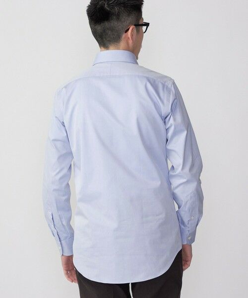 SHIPS / シップス シャツ・ブラウス | SHIPS:イージーアイロン ツイル 無地 ワイドカラー シャツ | 詳細4