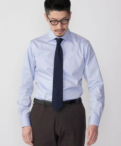 SHIPS / シップス シャツ・ブラウス | SHIPS:イージーアイロン ツイル 無地 ワイドカラー シャツ | 詳細6