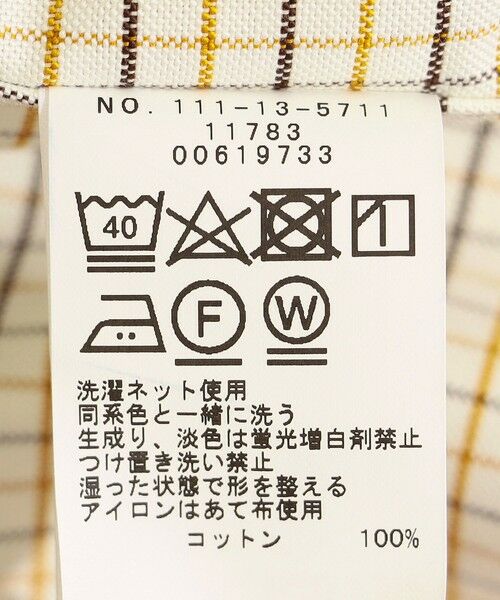 SHIPS / シップス シャツ・ブラウス | Southwick: オックスフォード タッターソールチェック ボタンダウンシャツ | 詳細10