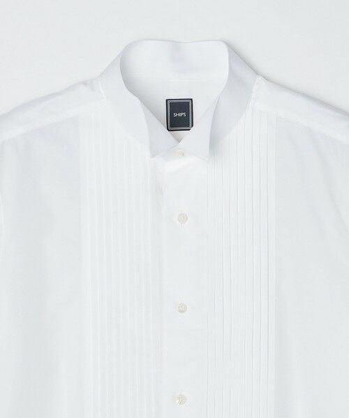 SHIPS / シップス シャツ・ブラウス | SHIPS:フォーマル ウィングカラー ピンタックブザム シャツ | 詳細2