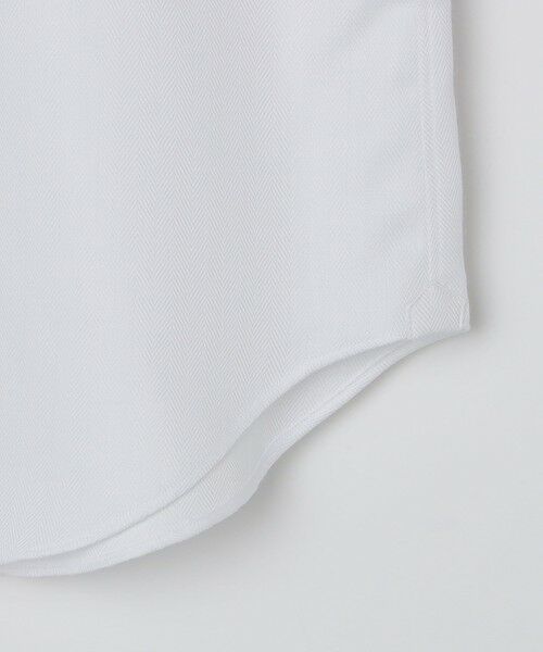 SHIPS / シップス シャツ・ブラウス | SHIPS: イージーアイロン ヘリンボーン ホリゾンタルカラー シャツ | 詳細4