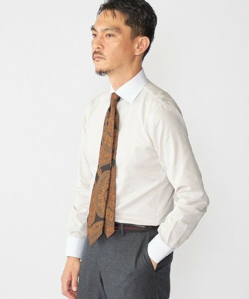 SHIPS / シップス シャツ・ブラウス | SHIPS: イージーアイロン ピケ ワイドカラー クレリック シャツ | 詳細6