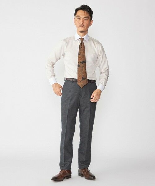 SHIPS / シップス シャツ・ブラウス | SHIPS: イージーアイロン ピケ ワイドカラー クレリック シャツ | 詳細7