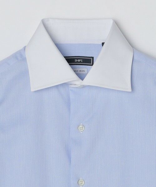 SHIPS / シップス シャツ・ブラウス | SHIPS: イージーアイロン ピケ ワイドカラー クレリック シャツ | 詳細23