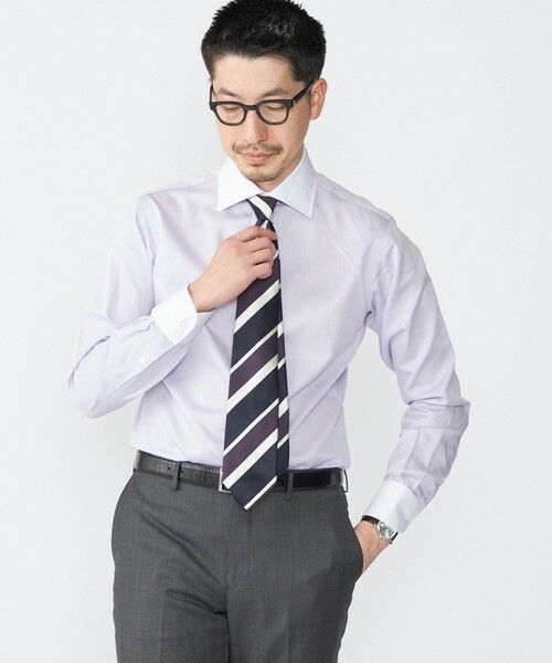 SHIPS / シップス シャツ・ブラウス | SHIPS: イージーアイロン ピケ ワイドカラー クレリック シャツ | 詳細28