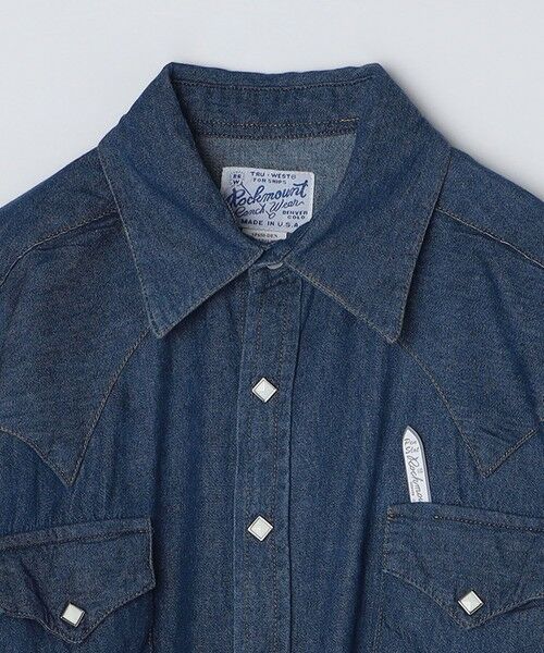 SHIPS / シップス シャツ・ブラウス | ROCKMOUNT: リラックス デニム ウエスタン シャツ | 詳細2