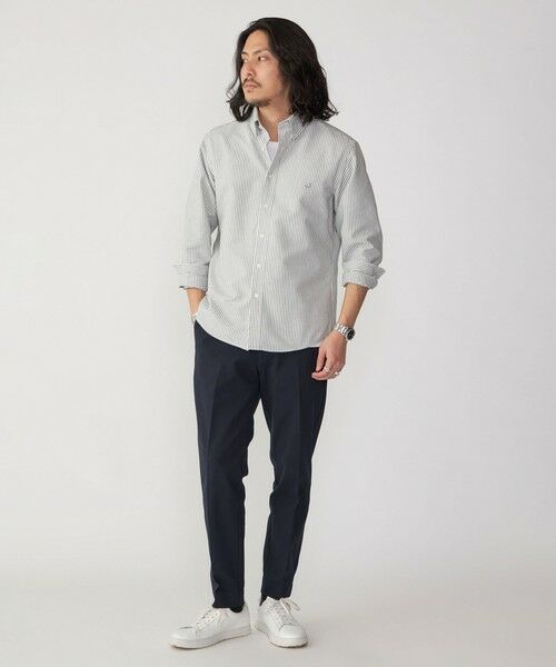 SHIPS / シップス シャツ・ブラウス | 【WEB限定】SHIPS: 防シワ・吸水速乾 Drymix(R) ワンポイントロゴボタンダウンシャツ | 詳細16