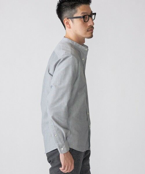 SHIPS / シップス シャツ・ブラウス | 【WEB限定】SHIPS: 防シワ・吸水速乾 Drymix(R) ワンポイントロゴバンドカラーシャツ | 詳細13