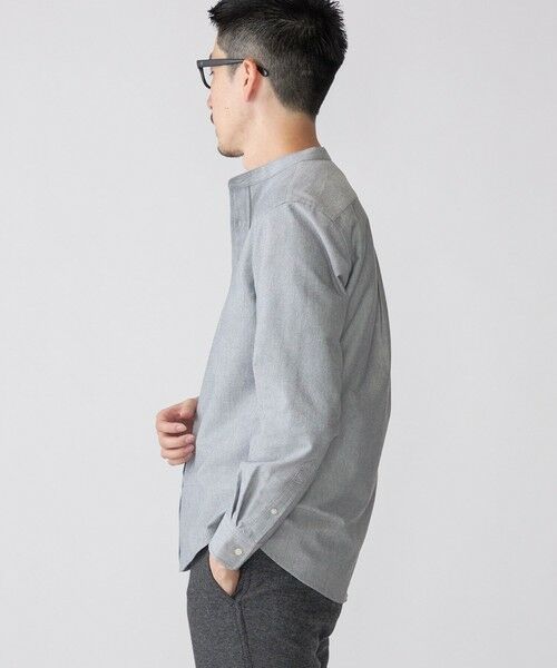 SHIPS / シップス シャツ・ブラウス | 【WEB限定】SHIPS: 防シワ・吸水速乾 Drymix(R) ワンポイントロゴバンドカラーシャツ | 詳細11