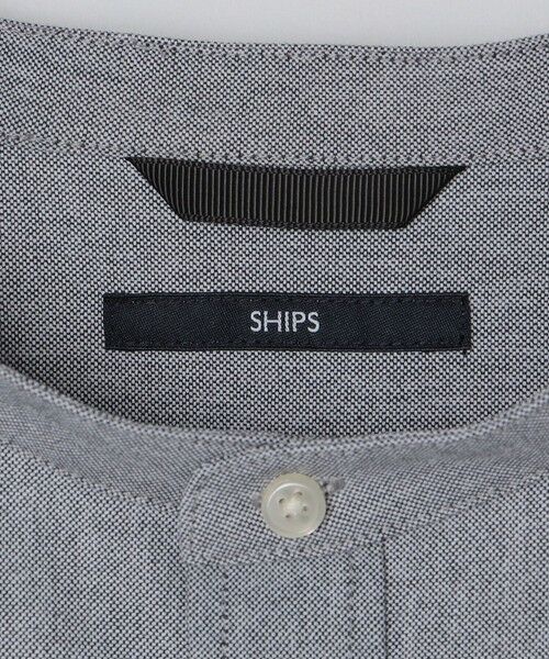 SHIPS / シップス シャツ・ブラウス | 【WEB限定】SHIPS: 防シワ・吸水速乾 Drymix(R) ワンポイントロゴバンドカラーシャツ | 詳細20