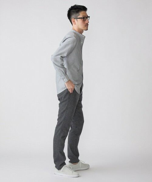 SHIPS / シップス シャツ・ブラウス | 【WEB限定】SHIPS: 防シワ・吸水速乾 Drymix(R) ワンポイントロゴバンドカラーシャツ | 詳細9