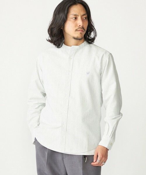 SHIPS / シップス シャツ・ブラウス | 【WEB限定】SHIPS: 防シワ・吸水速乾 Drymix(R) ワンポイントロゴバンドカラーシャツ | 詳細27