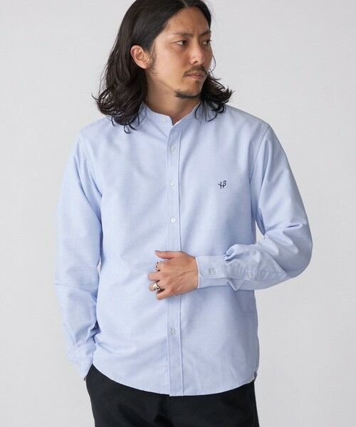 SHIPS / シップス シャツ・ブラウス | 【WEB限定】SHIPS: 防シワ・吸水速乾 Drymix(R) ワンポイントロゴバンドカラーシャツ | 詳細28