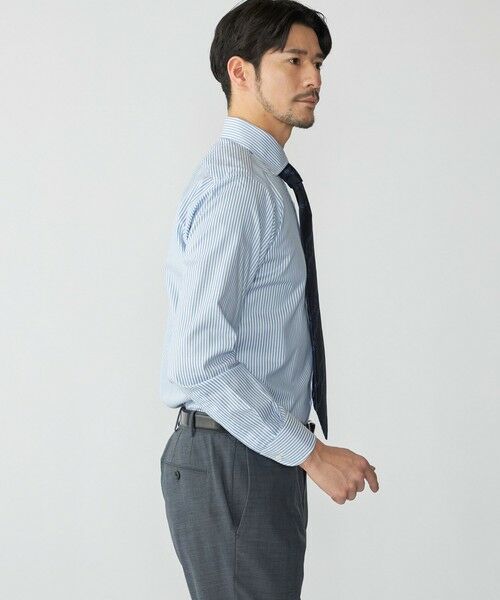 SHIPS / シップス シャツ・ブラウス | SHIPS:〈FUNCTION〉イージーアイロン  ロンドンストライプ ワイドカラー シャツ | 詳細5