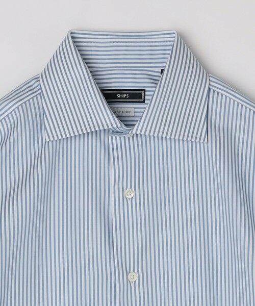 SHIPS / シップス シャツ・ブラウス | SHIPS:〈FUNCTION〉イージーアイロン  ロンドンストライプ ワイドカラー シャツ | 詳細7