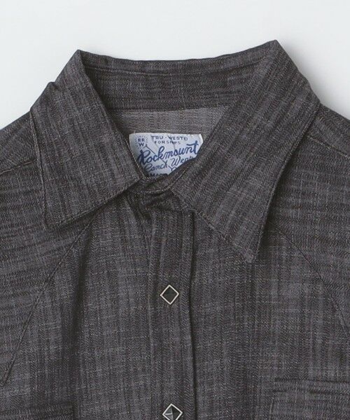 SHIPS / シップス シャツ・ブラウス | ROCKMOUNT: リラックス デニム ウエスタン シャツ | 詳細2