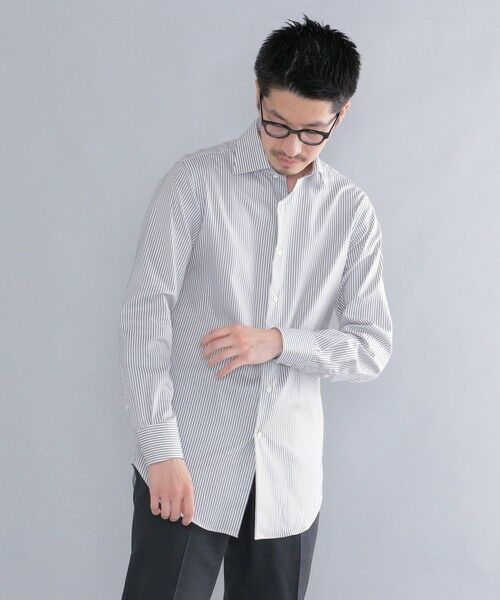 SHIPS / シップス シャツ・ブラウス | SHIPS: イージーアイロン ロンスト ワイドカラー シャツ | 詳細7