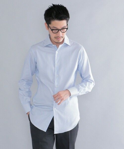 SHIPS / シップス シャツ・ブラウス | SHIPS: イージーアイロン ロンスト ワイドカラー シャツ | 詳細18