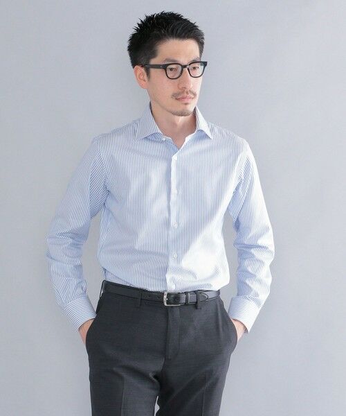 SHIPS / シップス シャツ・ブラウス | SHIPS: イージーアイロン ロンスト ワイドカラー シャツ | 詳細24